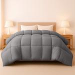 Soft Egyptian Cotton Reversible Comforter with Tabs