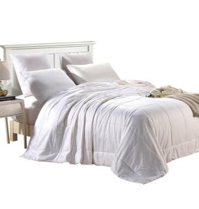 All-Season Egyptian Cotton Silk Comforter Queen