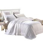 All-Season Egyptian Cotton Silk Comforter Queen