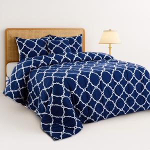 Reversible Egyptian Cotton Comforter Set - 5 Pieces