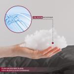 Soft Egyptian Cotton Reversible Comforter with Tabs