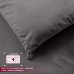 Soft Egyptian Cotton Reversible Comforter with Tabs