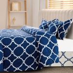 Reversible Egyptian Cotton Comforter Set - 5 Pieces