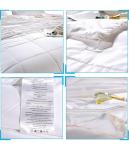 All-Season Egyptian Cotton Silk Comforter Queen