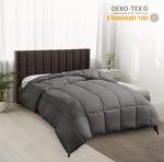 Soft Egyptian Cotton Reversible Comforter with Tabs