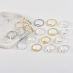 Boho Stackable Rings Set for Teens and Women