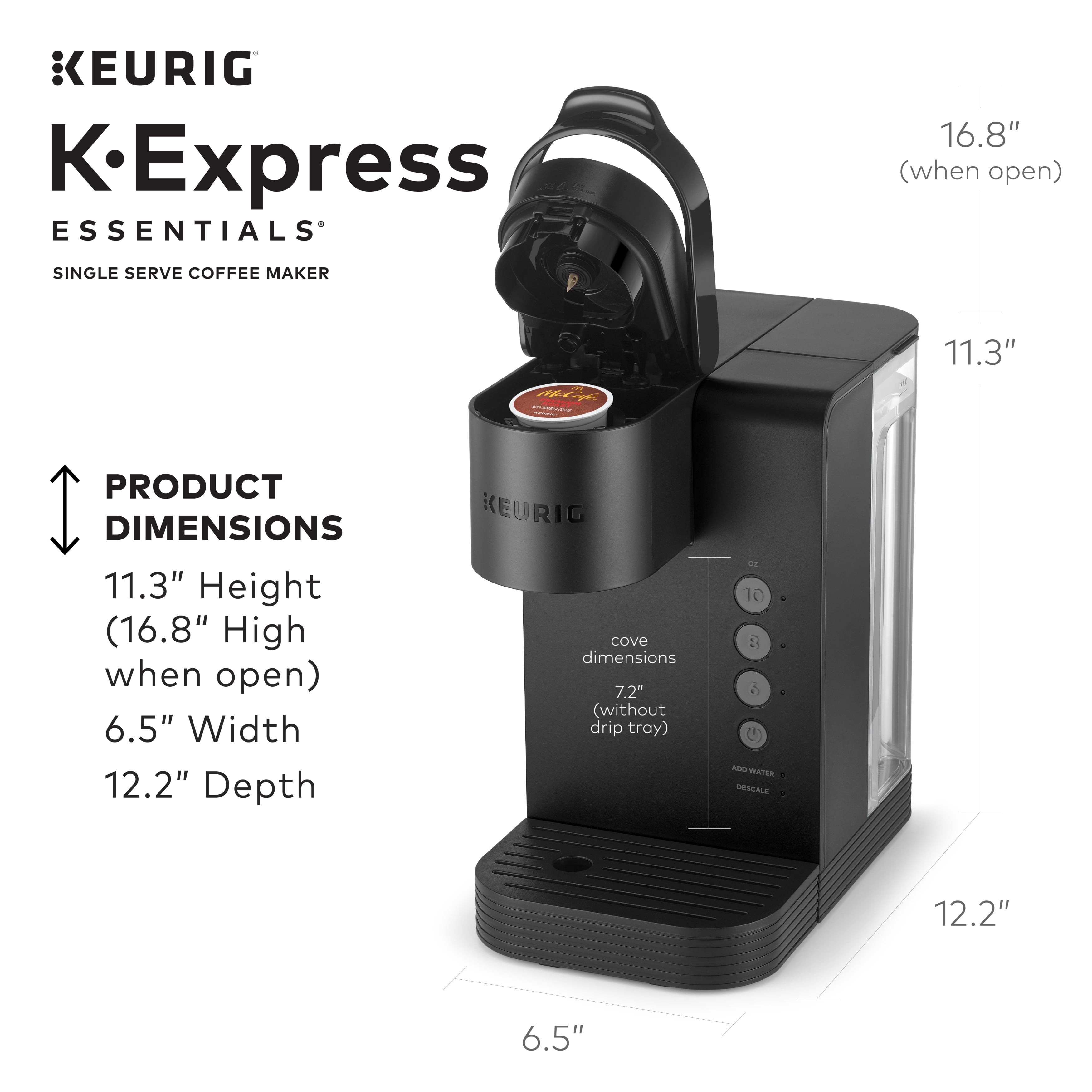 Keurig K-Express Essentials Black Coffee Maker