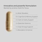 Natural Brain Supplement for Focus and Energy