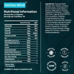JustFloow Genius Mind® Brain Supplement for Focus