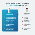 JustFloow Genius Mind® Brain Supplement for Focus