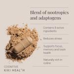 KIKI Health Cognitive Nootropic and Adaptogen Blend