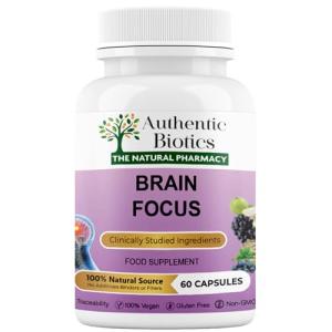 Brain Focus Supplement with Ashwagandha & B Vitamins