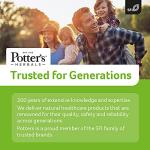 Potter's Herbals Memory & Focus Capsules, 60 Count