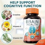Vegan Brain Supplement for Memory and Focus