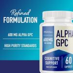 Alpha GPC Choline 600MG - Brain Supplement Capsules