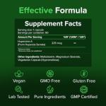 Huperzine A 225mcg Nootropic Memory Support Capsules