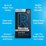 Revvies Mint Energy Strips - 100mg Caffeine, 25 Count