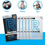 Revvies Mint Energy Strips - 100mg Caffeine, 25 Count