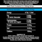 Revvies Mint Energy Strips - 100mg Caffeine, 25 Count