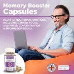 Memory Boosting Focus Supplement with Ginkgo Biloba