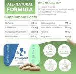Focus Aid Nootropic Brain Supplement for Clarity