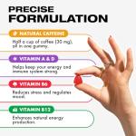 Energy Bytes Vegan Caffeine Gummies - Focus Boost