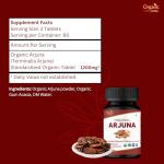 Organic Arjuna Tablets - Pack of 3