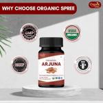 Organic Arjuna Tablets - Pack of 3