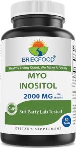 Brieofood Myo Inositol 2000 mg - 60 Tablets