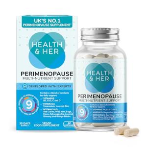 Perimenopause Support Supplements for Women - 60 Capsules