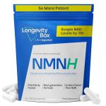Longevity Box NMNH - Powerful NAD+ Booster, 60 Capsules