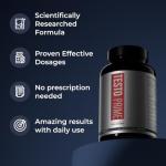 TestoPrime Natural Testosterone Booster for Men