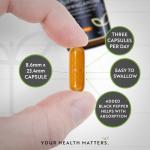 Nutravita Turmeric & Ashwagandha Capsules - 180 Count