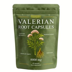 Valerian Root 9000mg Capsules for Sleep & Relaxation