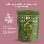 Valerian Root 9000mg Capsules for Sleep & Relaxation