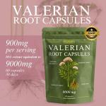 Valerian Root 9000mg Capsules for Sleep & Relaxation