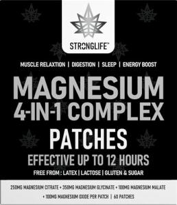 Magnesium 4-in-1 Transdermal Patches for Wellness