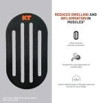 KT Tape Recovery Plus Cotton Patch - Black