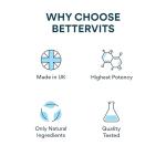 Bettervits Creatine Monohydrate Powder - Pure & Unflavoured