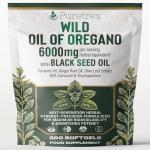 Wild Oregano Oil with Black Seed & Turmeric 300 Softgels