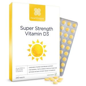 Super Strength Vitamin D3 for Immune & Bone Health