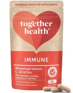 Immune Support Supplement with Vitamin C and Zinc