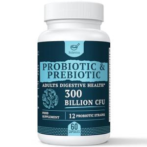 300 Billion CFU Probiotics for Gut & Immune Health