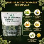 Wild Oregano Oil with Black Seed & Turmeric 300 Softgels