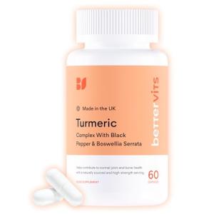 Turmeric & Black Pepper Joint Support Capsules - 60ct
