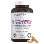 Ashwagandha & Lion's Mane Capsules for Focus & Calm