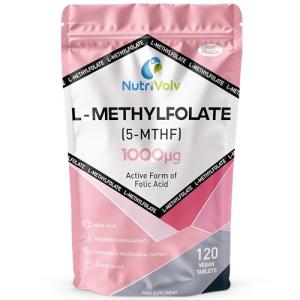 L-Methylfolate 1000mcg - 120 Vegan Tablets