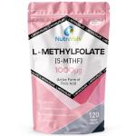 L-Methylfolate 1000mcg - 120 Vegan Tablets