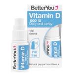 BetterYou Vitamin D 1000 IU Oral Spray - Peppermint