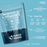 Hybrid Health Probiotics & Prebiotics 120 Veggie Caps